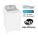 Lavadora Automática Mabe 21 Kg Blanca Drop004