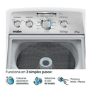 Lavadora Automática Mabe 21 Kg Blanca Drop004