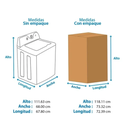 Lavadora Automática Mabe 21 Kg Blanca Drop004