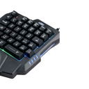 Teclado Gamer Usb Una Sola Mano Para Computadora Drop012