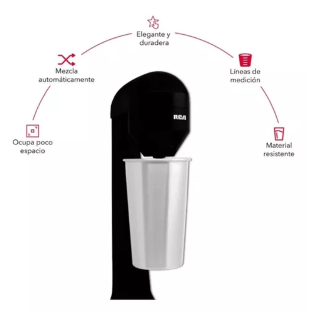 Máquina para Malteadas RCA 500 ml RC-219 Drop015