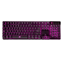 Teclado Alambrico Vorago Kb-502 Gaming Iluminado Drop013