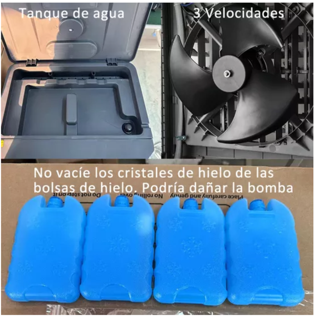 Enfriador De Aire Evaporativo Cooler 32 Litros 127v Drop015