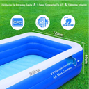 Alberca Inflable Grande Piscinas Tres Niveles Drop015
