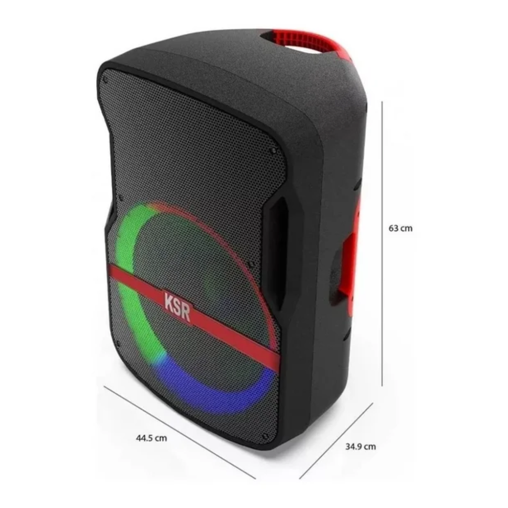 Bocina BAFLE Recargable 15" MSA-7515 Drop004