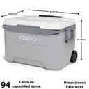 Hielera Igloo Sunsent 60 QT Roller 56 l Drop002