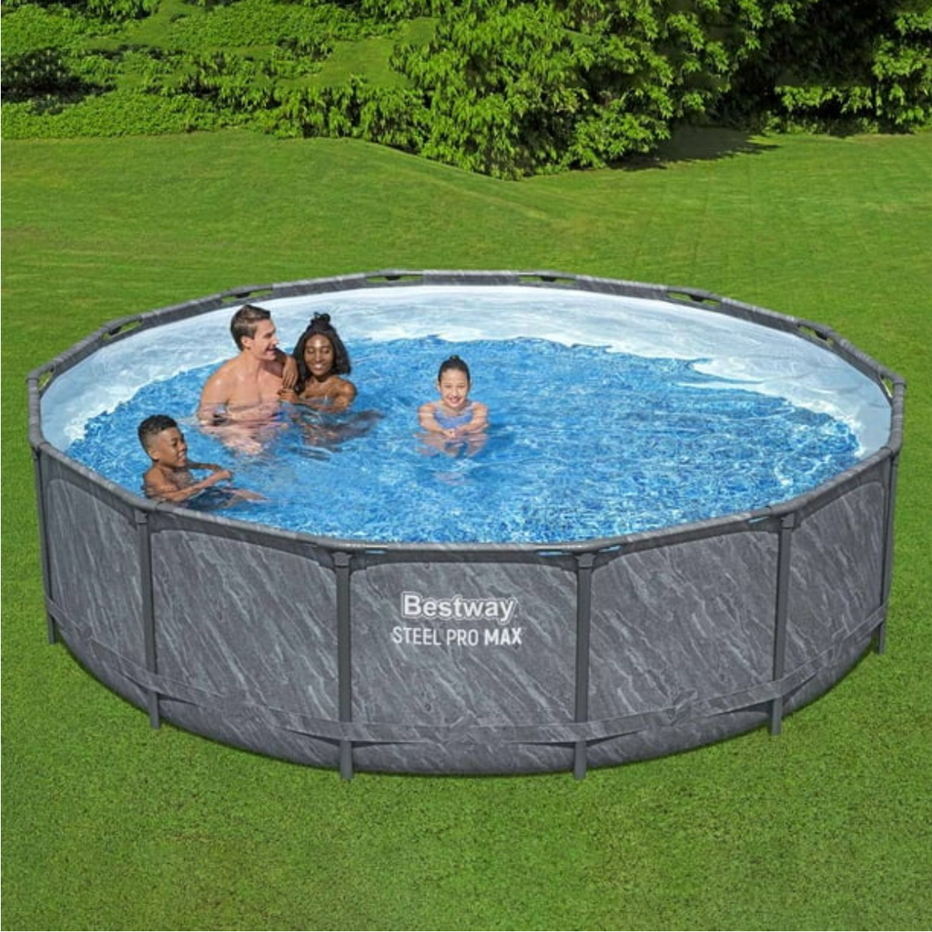 Alberca Redonda Bestway Steel Pro Max Drop002