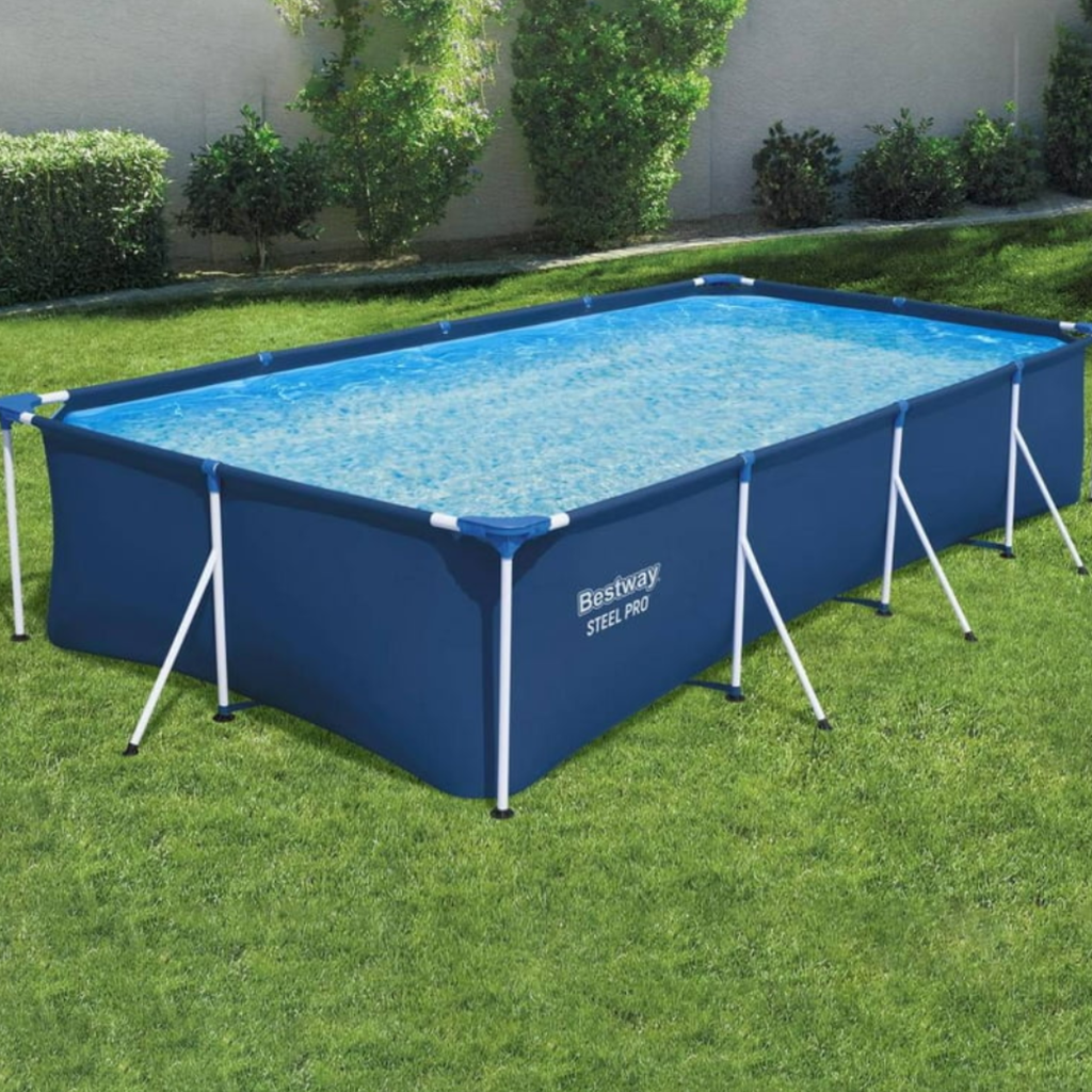 Alberca Rectangular Azul 84 cm x 450 cm x 220 cm Drop002