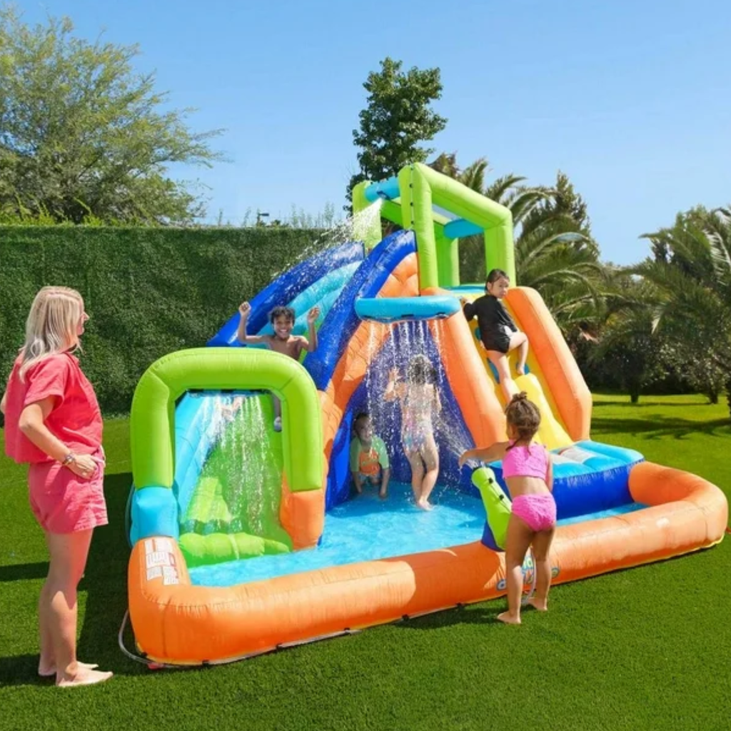 Inflable Sportspower Splash Tunel Drop002
