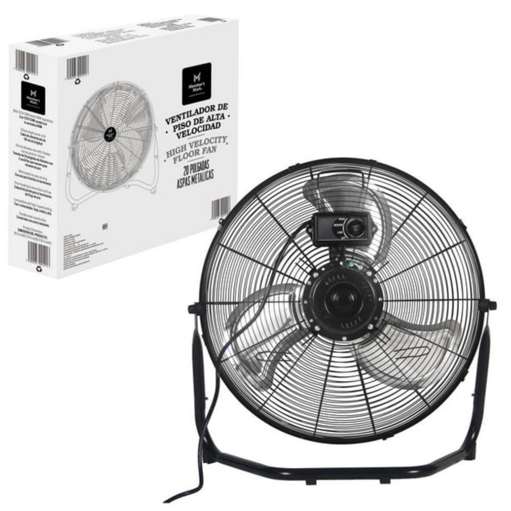 Ventilador de Piso Member's Mark 3 Velocidades 20" Drop002V