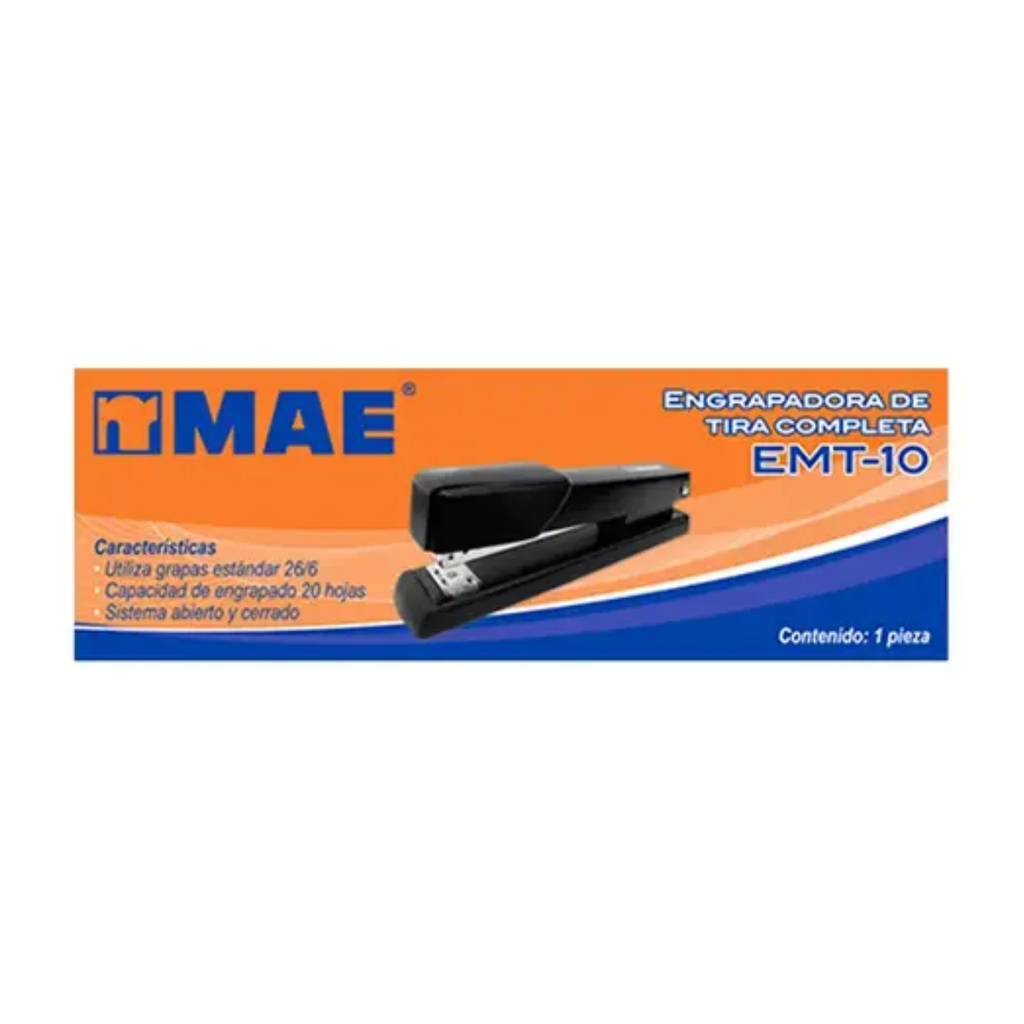Engrapadora Mae Tira Completa Modelo Emt-10 Drop009