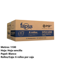Higiénico Fapsa 1100 Metros C/6 Rollos Drop007