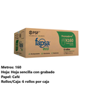 Toalla Rollo K160 Fapsa Natural 160 Metros C/6 Rollos