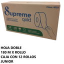 Higiénico 4018 Supreme Gold 180M HD C/12 Rollos Drop007