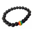 Pulseras Parejas LGBT Arcoíris Amor Novios Novias Dúo Pride