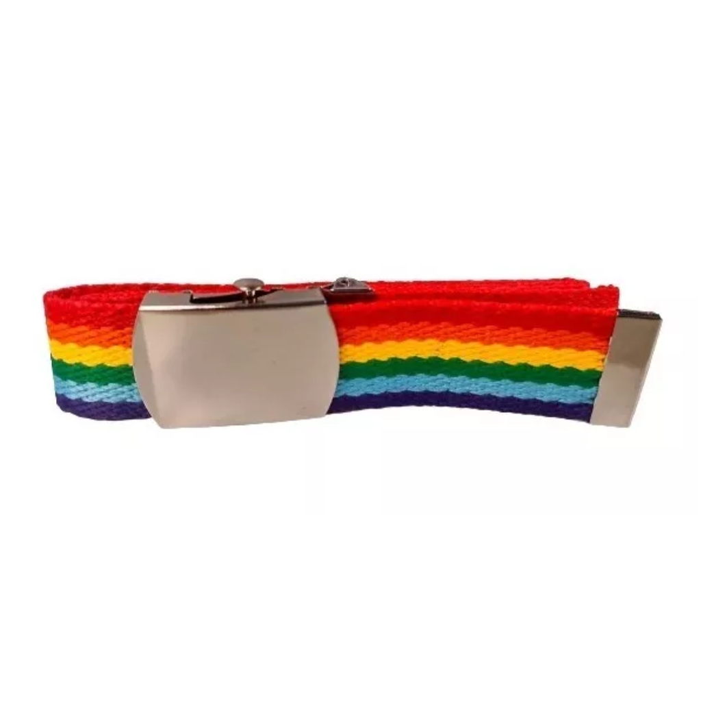 Cinturón Cinto Pride Arcoíris LGBT Orgullo Gay Mujer Hombre