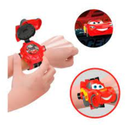 Reloj De Proyección Juguete Para Niños Rayo Mc Queen Cars