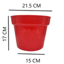 Maceta No. 6 De Plástico