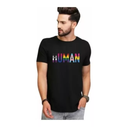 Camisa Gay LGBT Arcoíris Pride Orgullo Human Negra