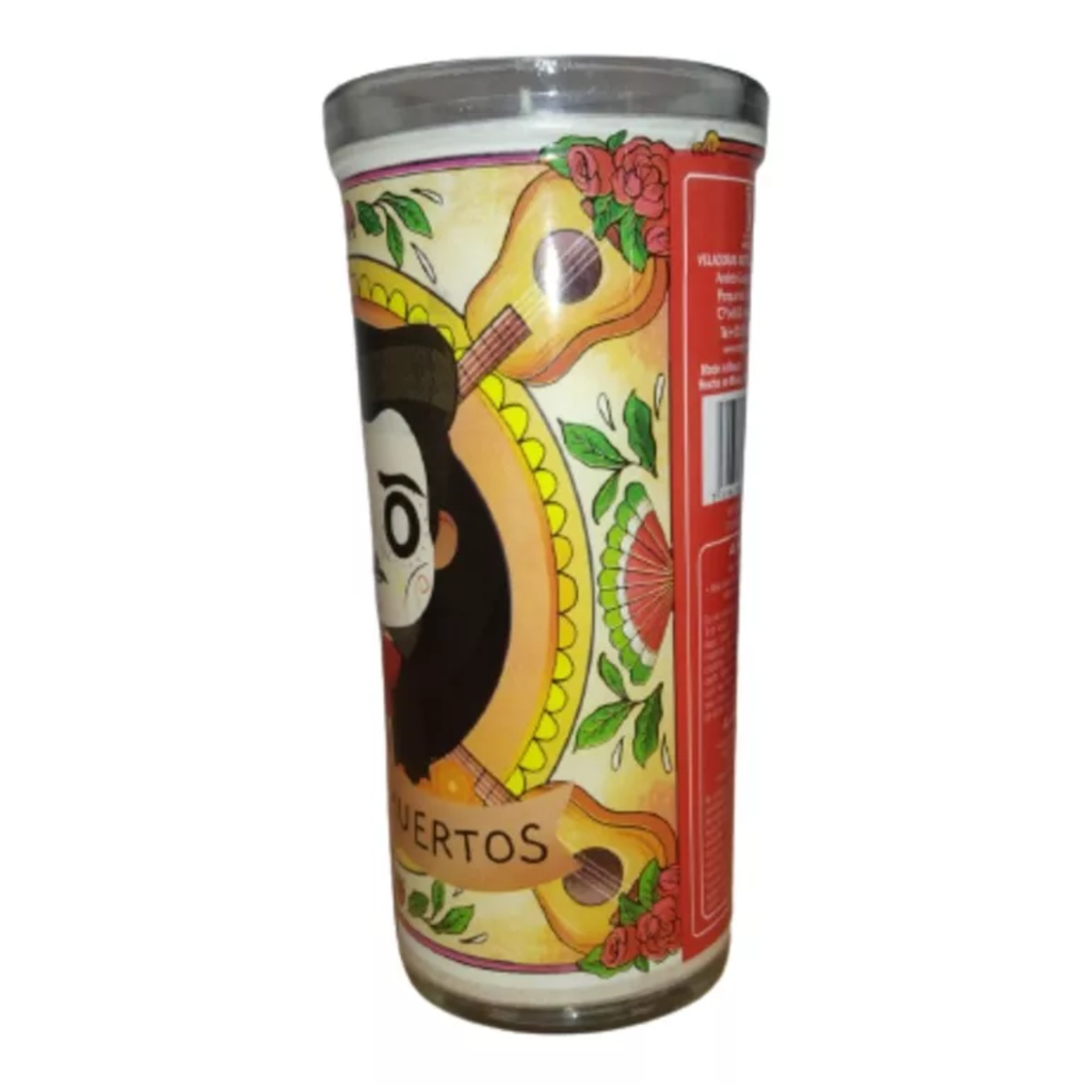 Veladora Dia De Muertos Ernesto De La Cruz