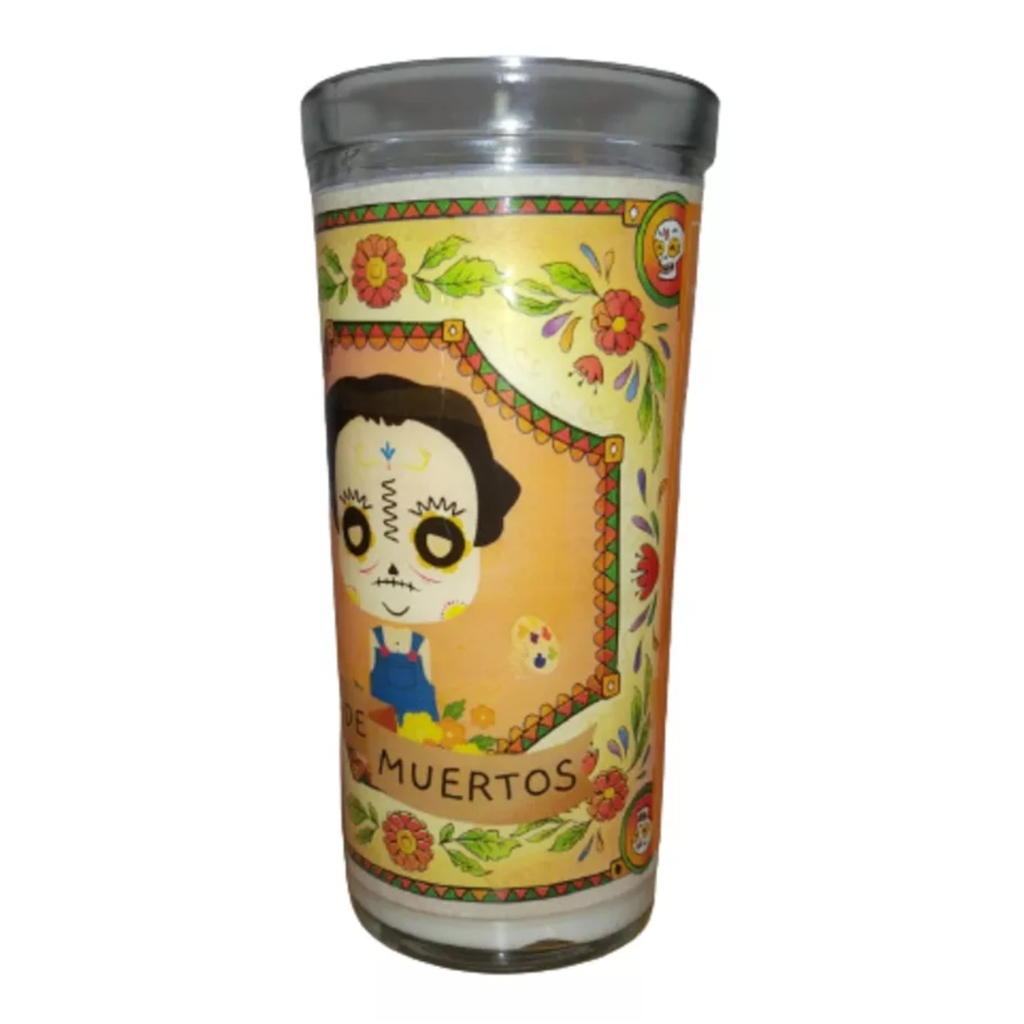 Veladora Dia De Muertos Miguel Rivera