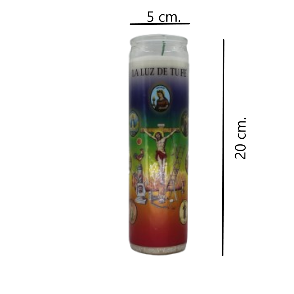 Siete Potencias Africanas Imagen Veladora México VM81029