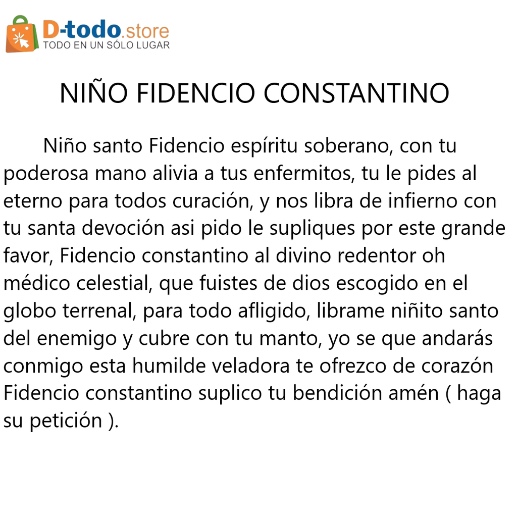 Niño Fidencio Constantino Veleas México VM81035