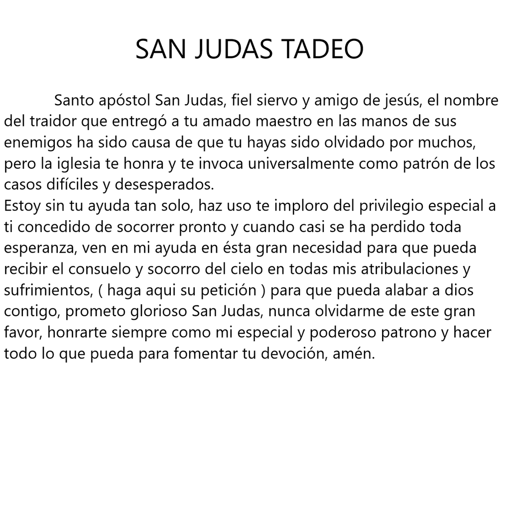 San Judas Tadeo Velas México VM13244