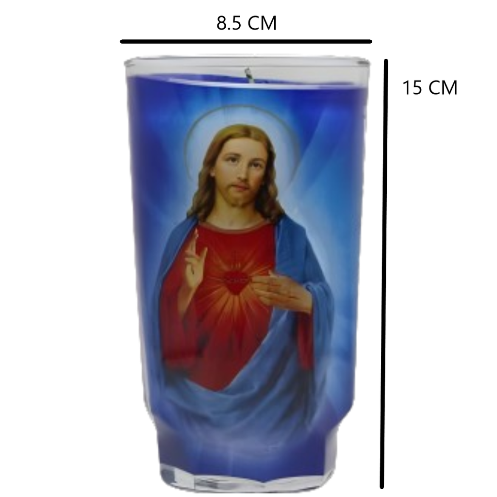 Oración Al Sagrado Corazón Velas México VM13245