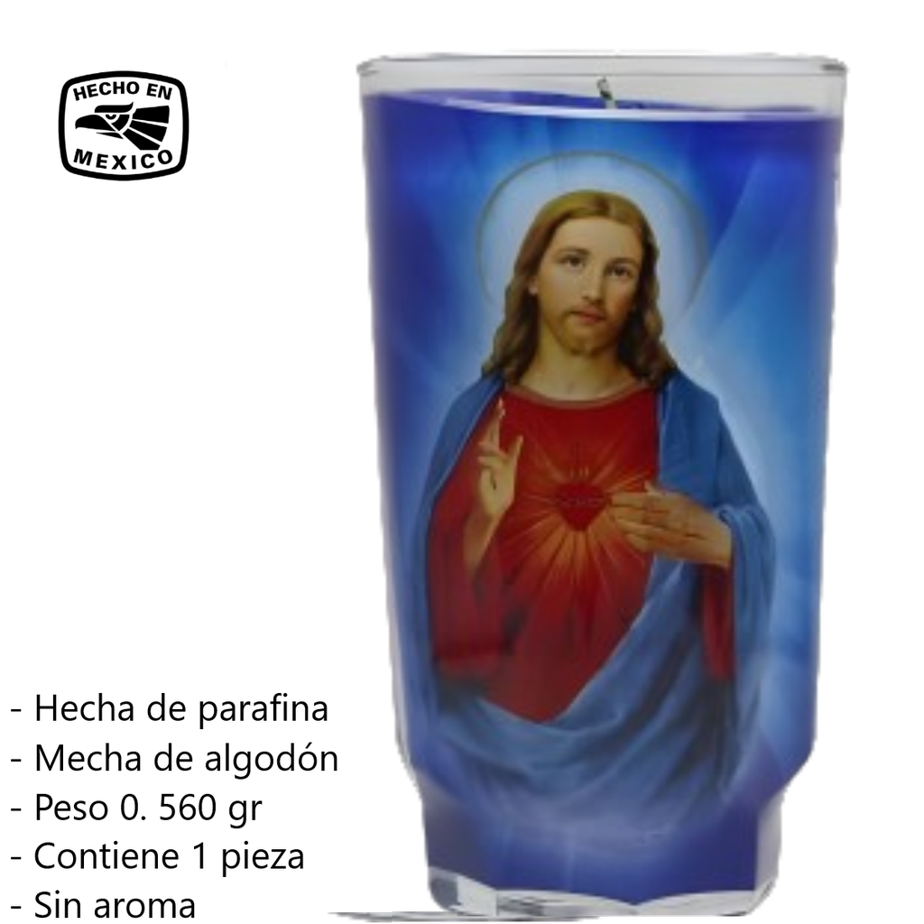 Oración Al Sagrado Corazón Velas México VM13245