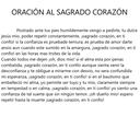 Oración Al Sagrado Corazón Velas México VM13245