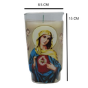 Virgen Del Sagrado Corazón Velas México VM13284