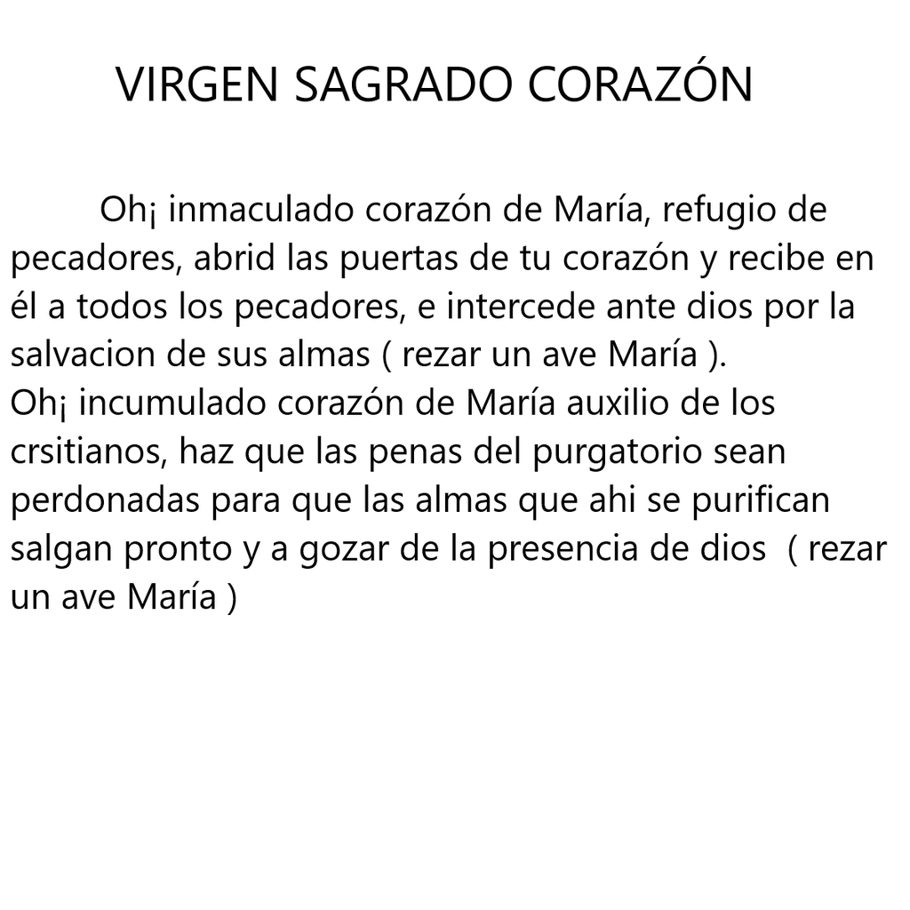 Virgen Del Sagrado Corazón Velas México VM13284