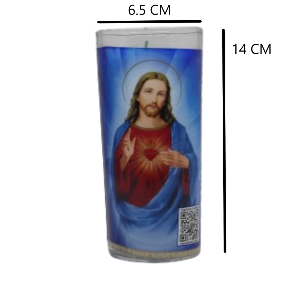 Oración Al Sagrado Corazón Velas México VM71003