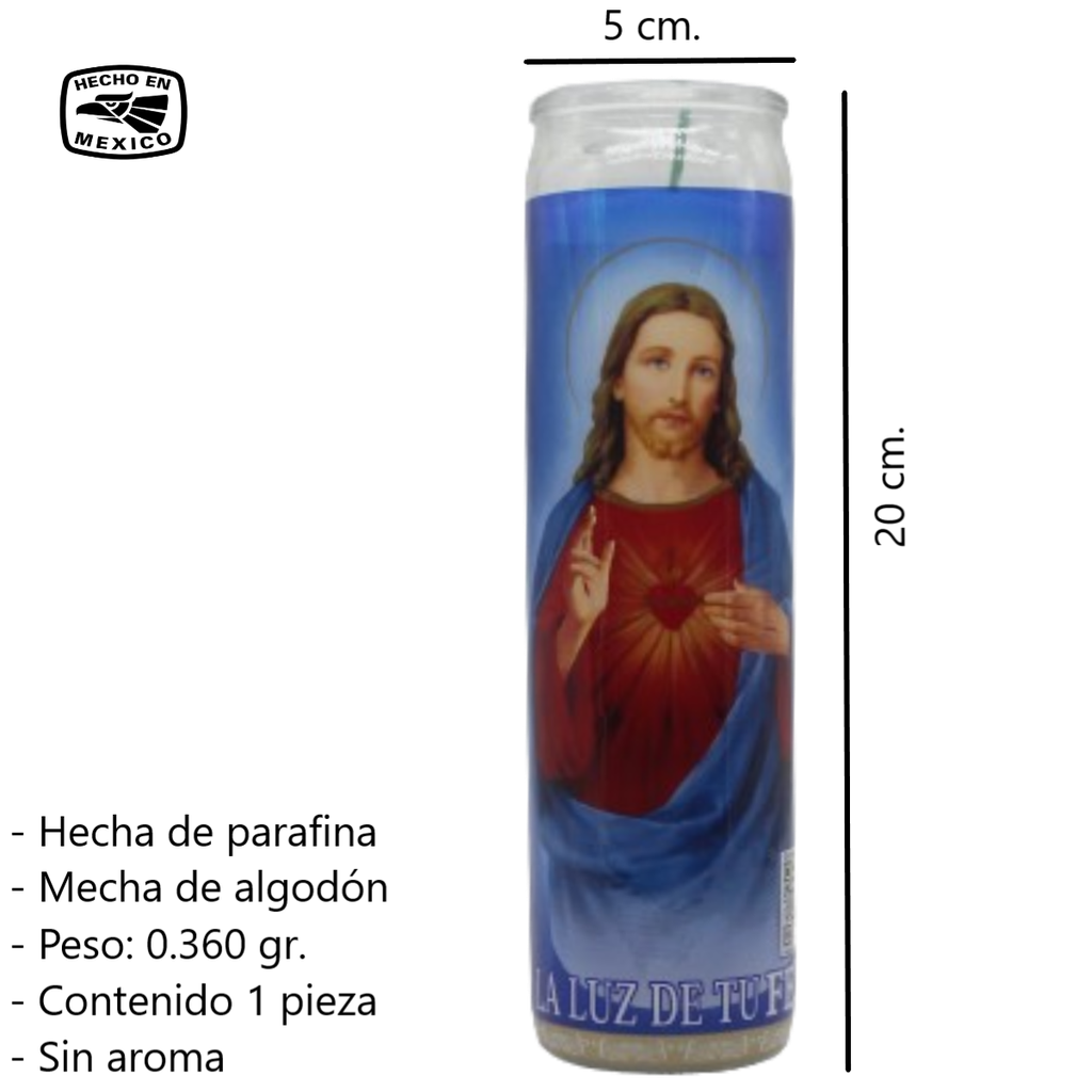Sagrado Corazón Imagen Veladora México VM81003