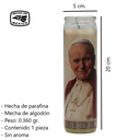 San Juan Pablo II Veladora México VM81044