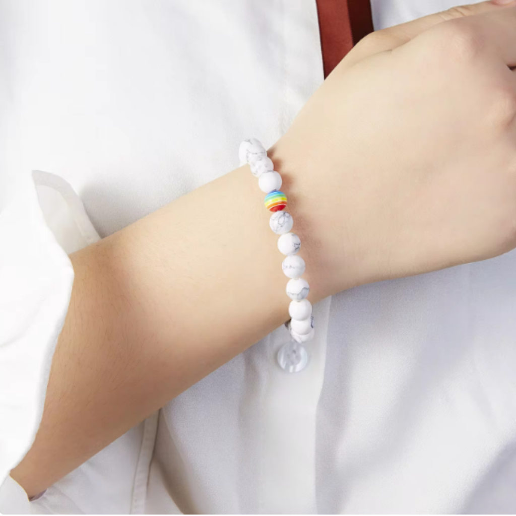 Pulseras Parejas LGBT Arcoíris Amor Novios Novias Dúo Pride