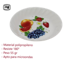 Plato sopero Decorado  PS-01
