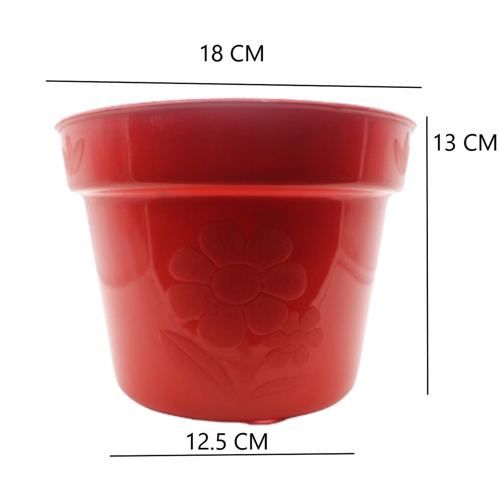 Maceta De Plástico No.5 Capacidad 3.750L. MAC-05