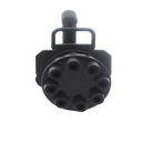 Pistola Burbujas Mini Gatling Pilas Maquina Gun Bubble Juguete KB-47