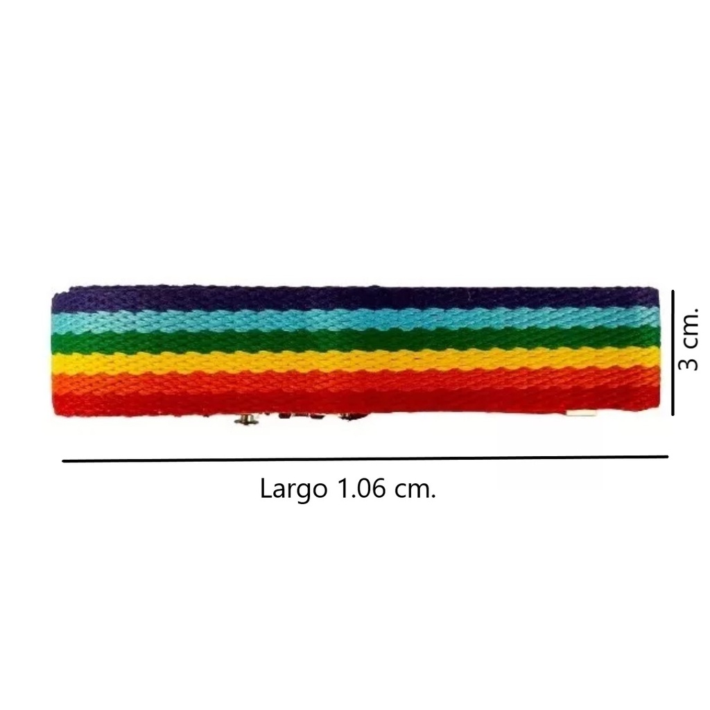 Cinturón Cinto Pride Arcoíris LGBT Orgullo Gay Mujer Hombre