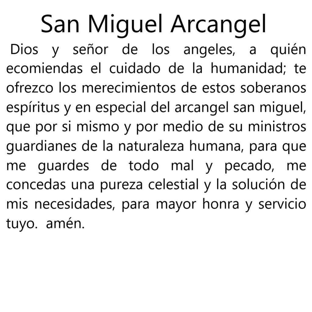 San Miguel Arcángel Velas México VM81022