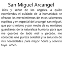 San Miguel Arcángel Velas México VM81022