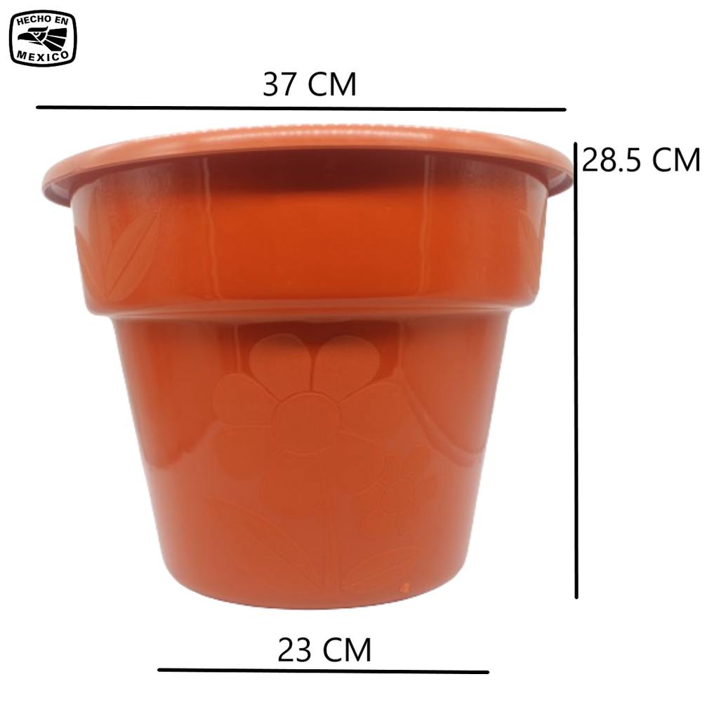 Maceton No.9 De Polipropileno Capacidad 21 litros  MAC-09