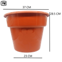 Maceton No.9 De Polipropileno Capacidad 21 litros  MAC-09