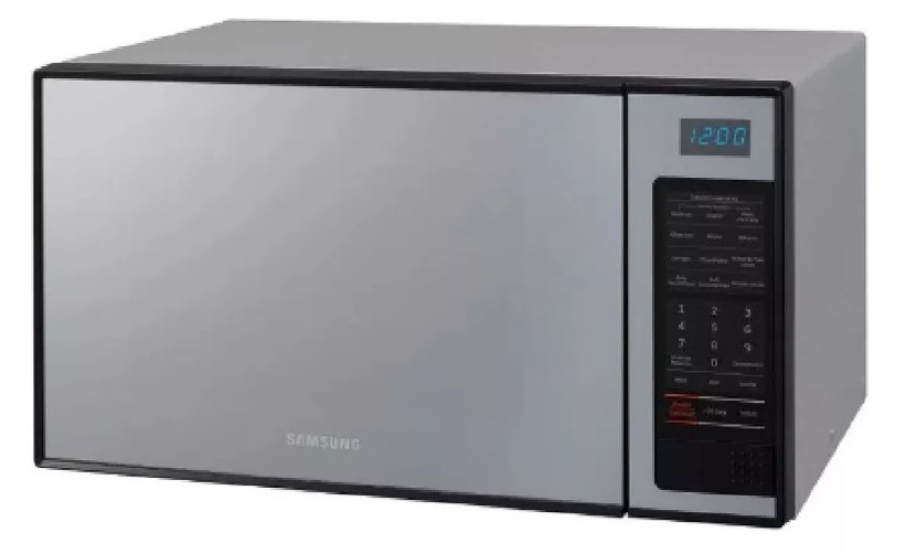 Horno De Microondas Samsung Ceramic 1.1 Pies Acabado Espejo