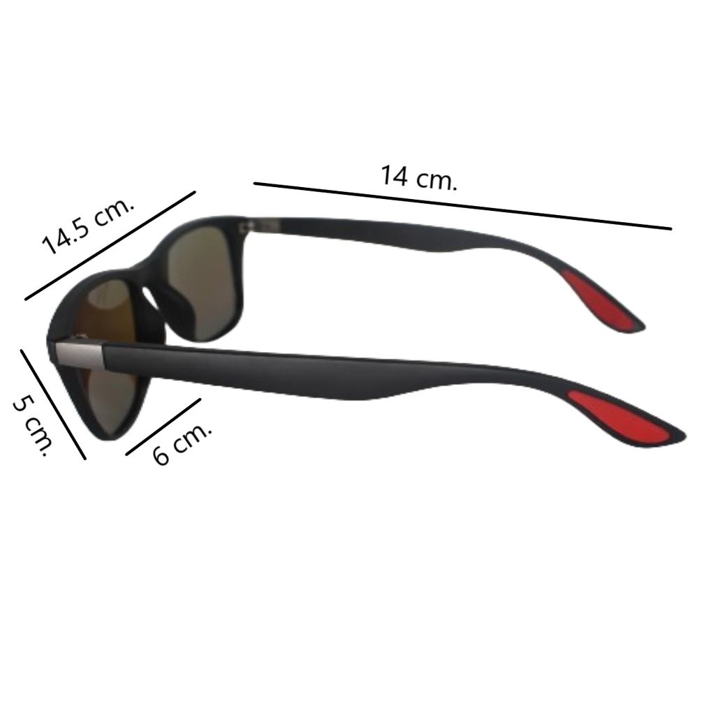 Lentes De Sol Gafas Deportivos Conducir Negros