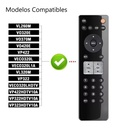 Control Remoto Remplazo Vizio Vr2 Negro