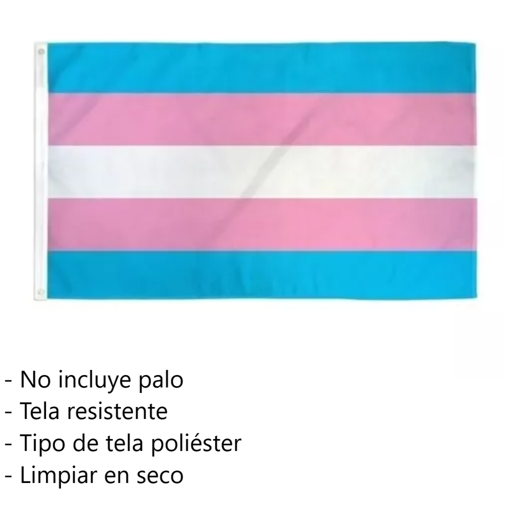 Bandera Transexual 90x150 Cm Orgullo LGBT