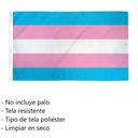 Bandera Transexual 90x150 Cm Orgullo LGBT